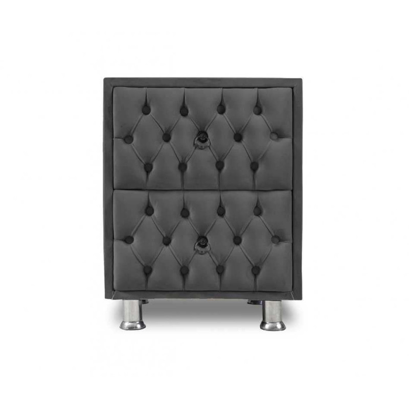 Chevet Chevet Capitonné Anthracite